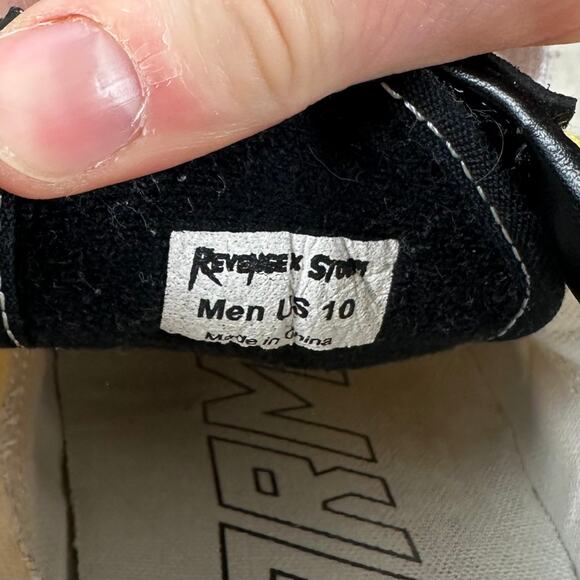 Vintage Y2K Revenge Storm Shoes Mens 10 Yellow Black Australia Exclusive Low Top main image 7